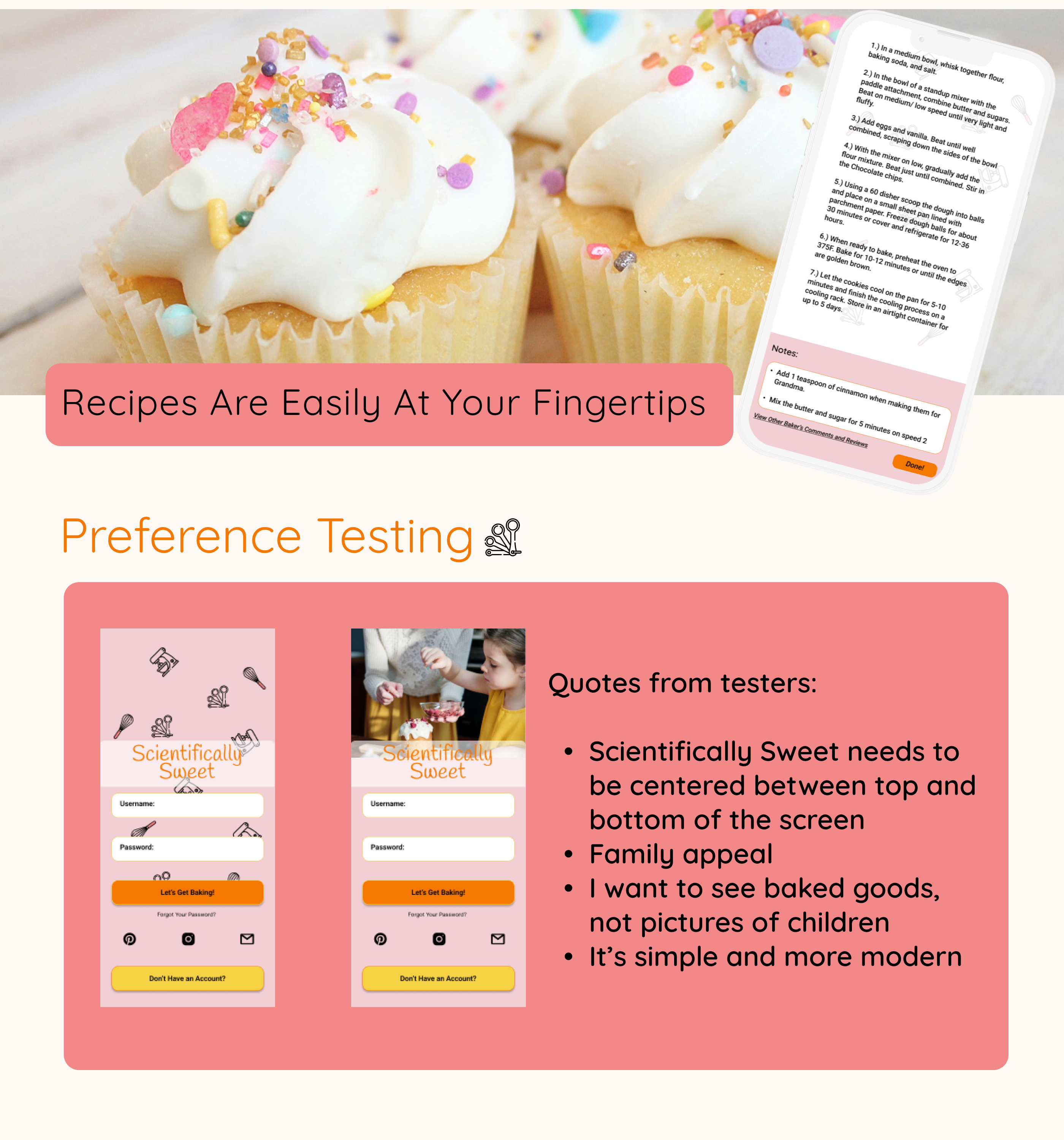 Preference Testing